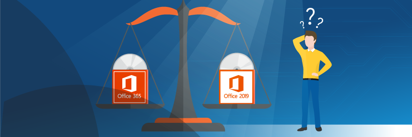 difference between office 365 and 2019