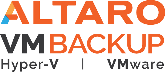 Altaro VM Backup Hyper-V and Vmware Logo