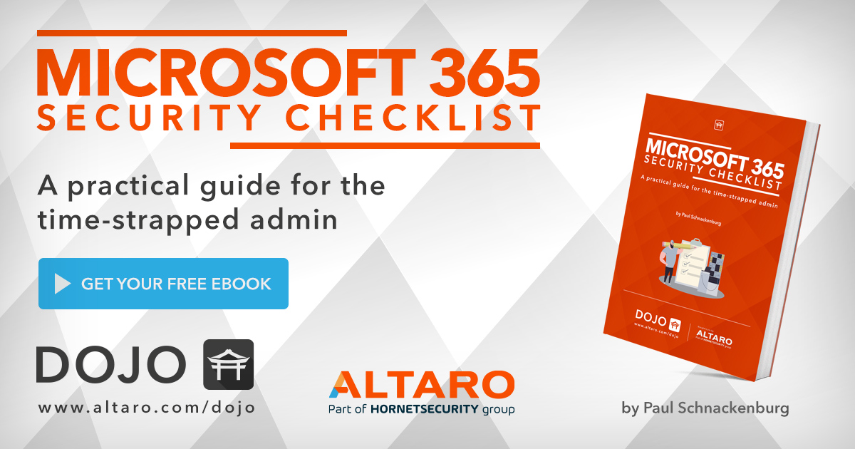 Free EBook: Microsoft 365 Security Checklist - A Practical Guide For ...