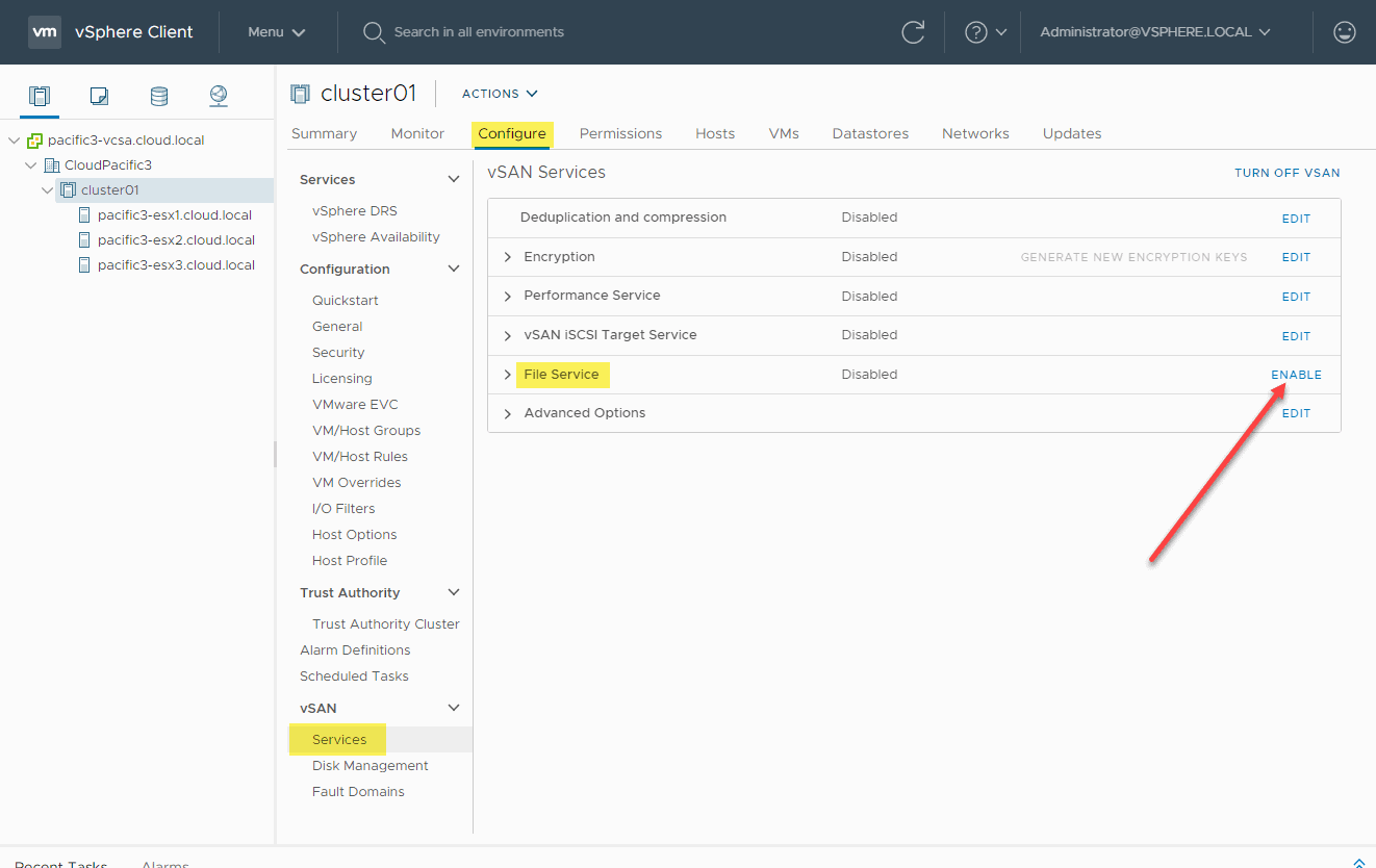 Vmware vsan 7 настройка